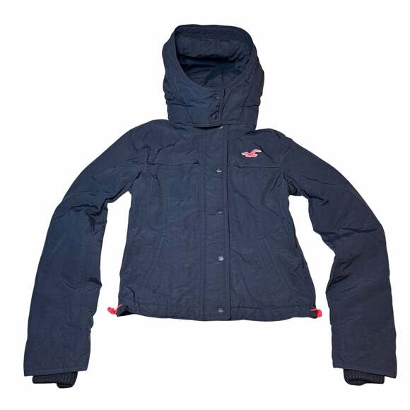 Hollister Jackets & Blazers - Hollister California Women's All-Weather Hooded Fleece-Lined Jacket Navy